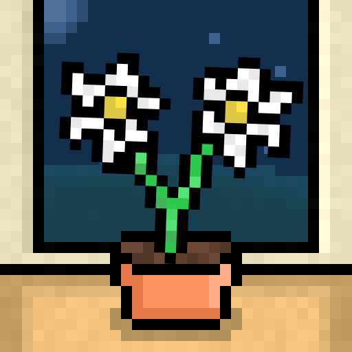 Pixel Flowers #34