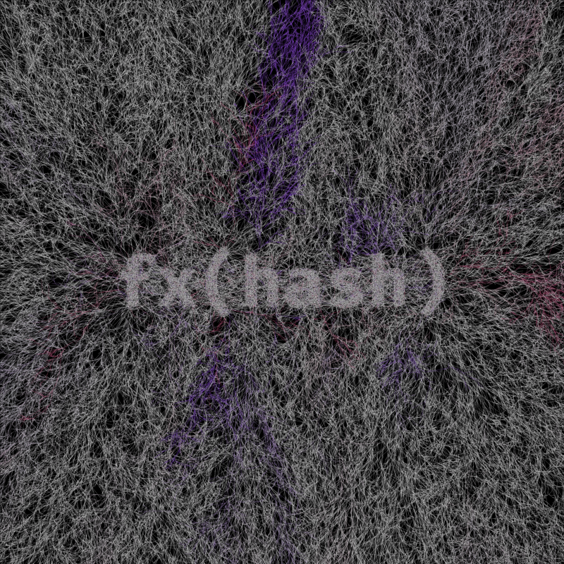 FXHASH Generative Logo #800