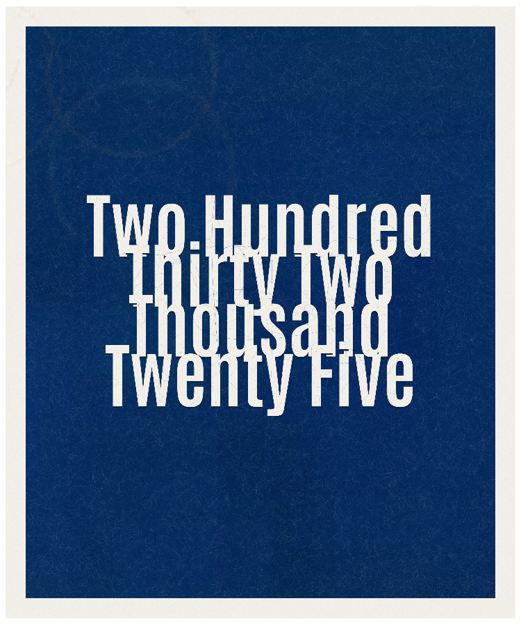 Count #232025