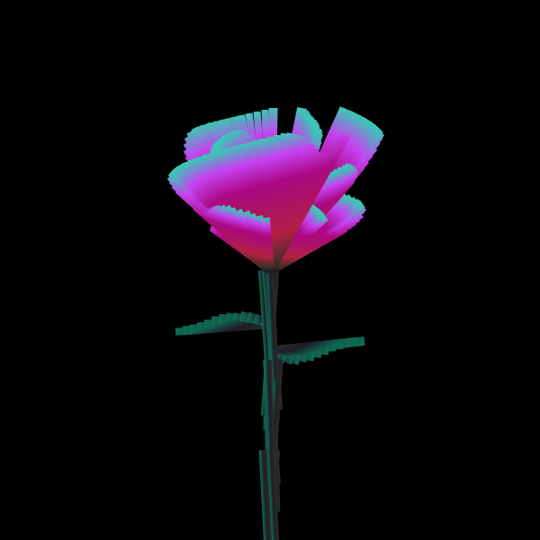 Digital Flower #20