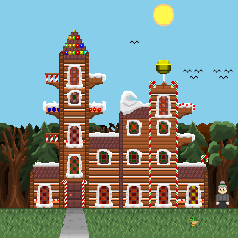 2D Mansion Candy House #8