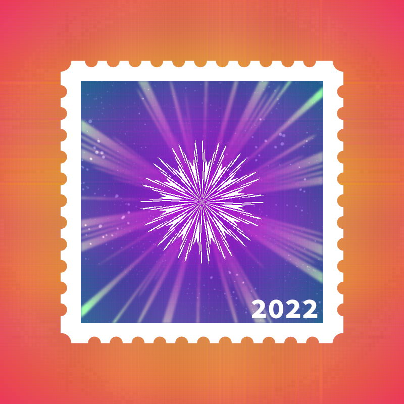 Snowflake stamp #21