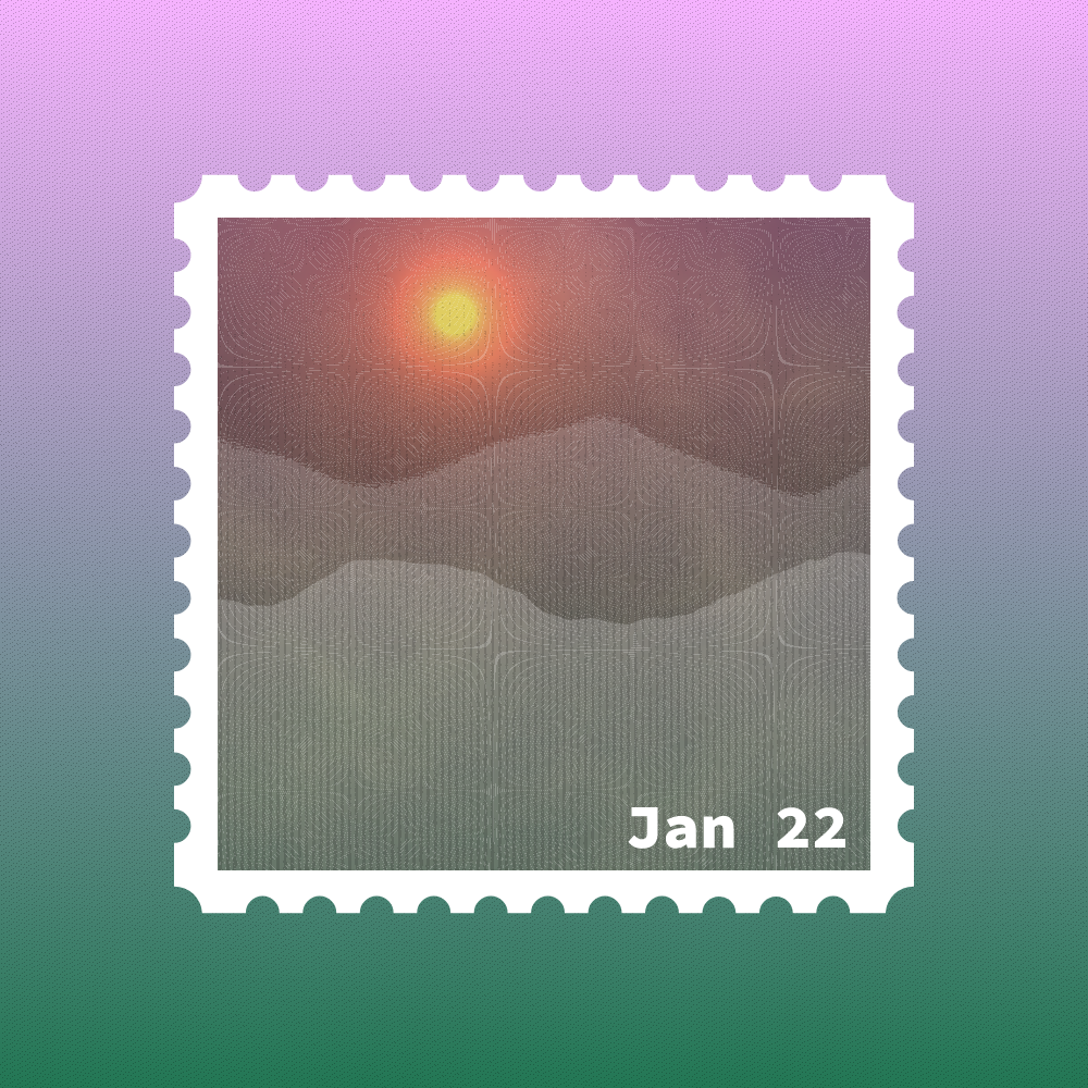 January 2022 stamp #15