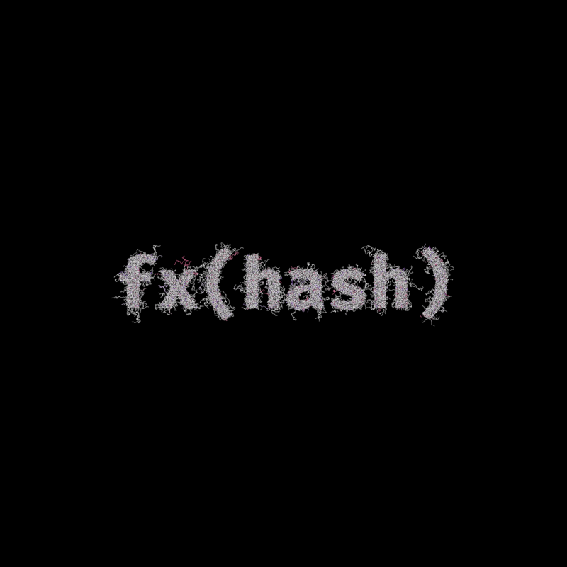 FXHASH Generative Logo #322