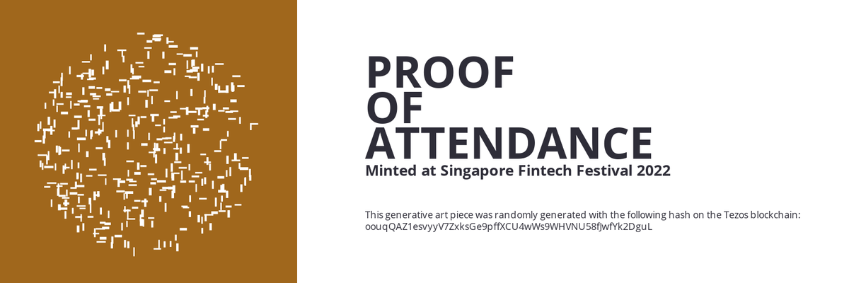 SFF2022 Proof of Attendance Token #1158