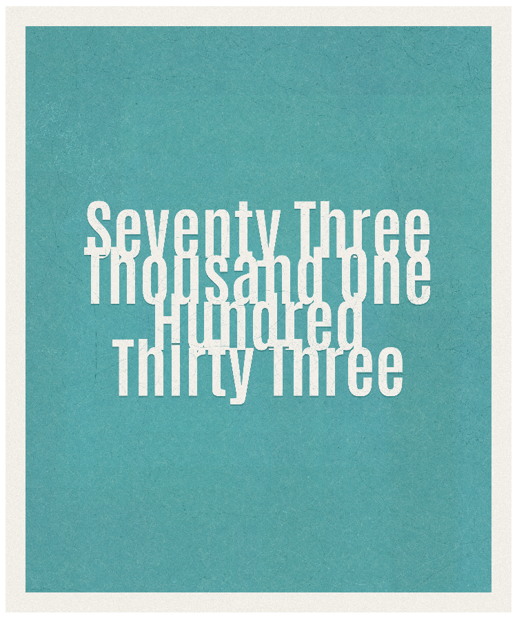 Count #73133