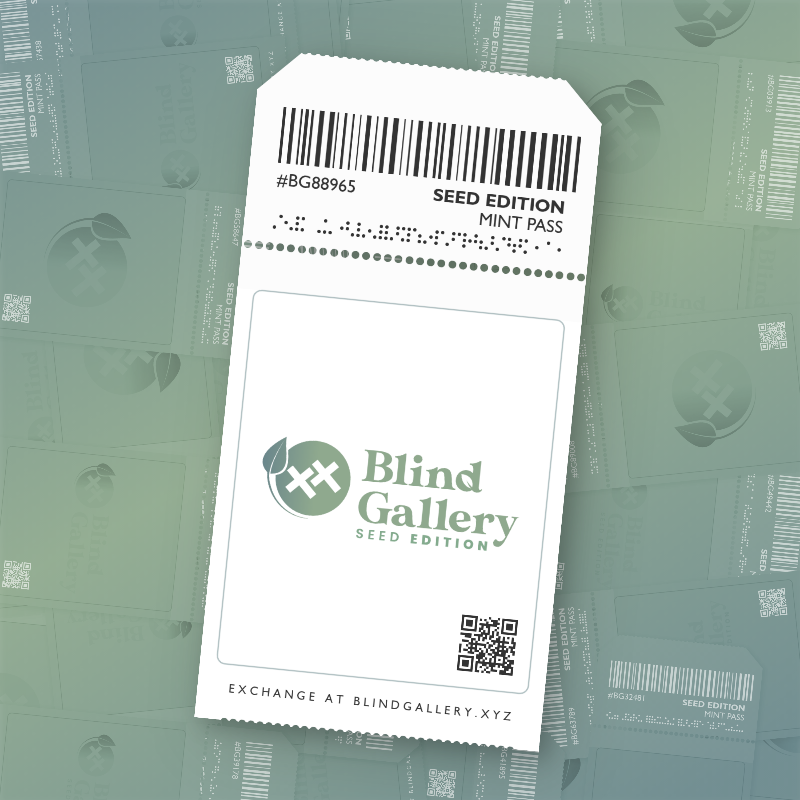 Blind Gallery Mint Pass (Seed Edition) #555