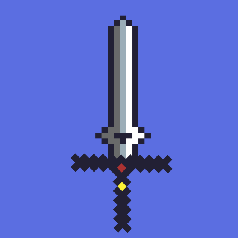 Generative Pixel Swords #10