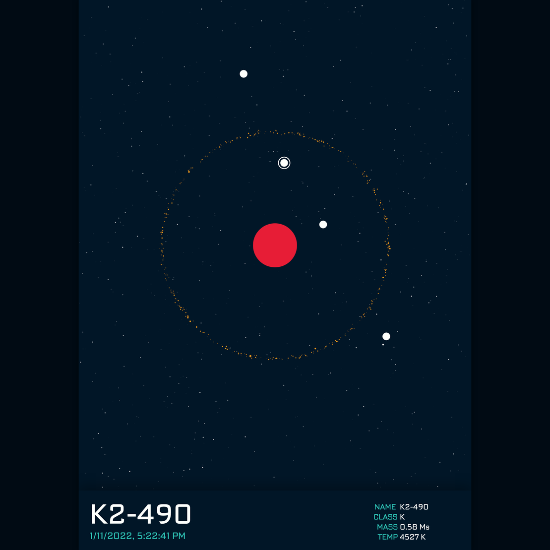 PLANETARY SYSTEM #84