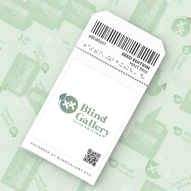 Blind Gallery Mint Pass (Seed Edition) #696
