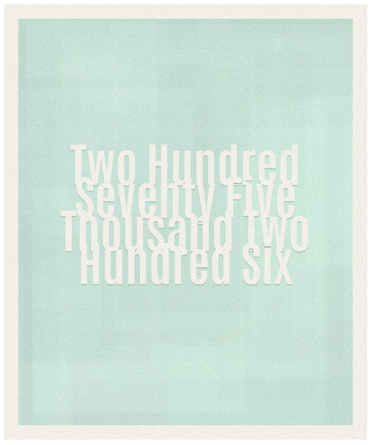 Count #275206