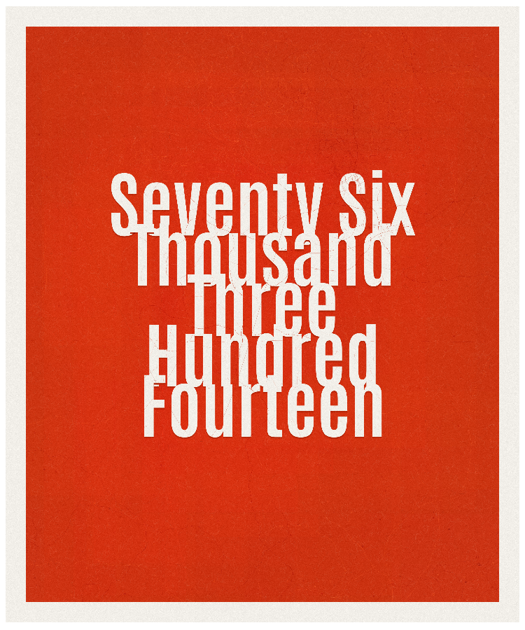 Count #76314