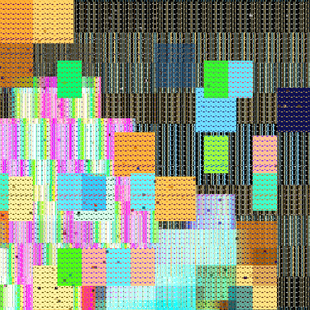 A Pixelated Dream Accumulations #3