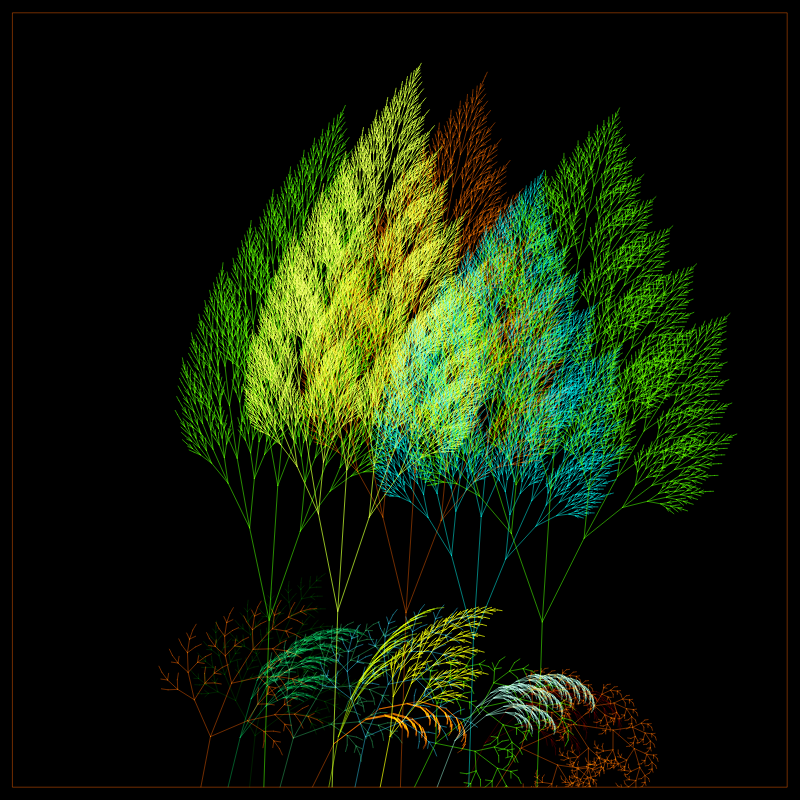 Fractal Forest #157