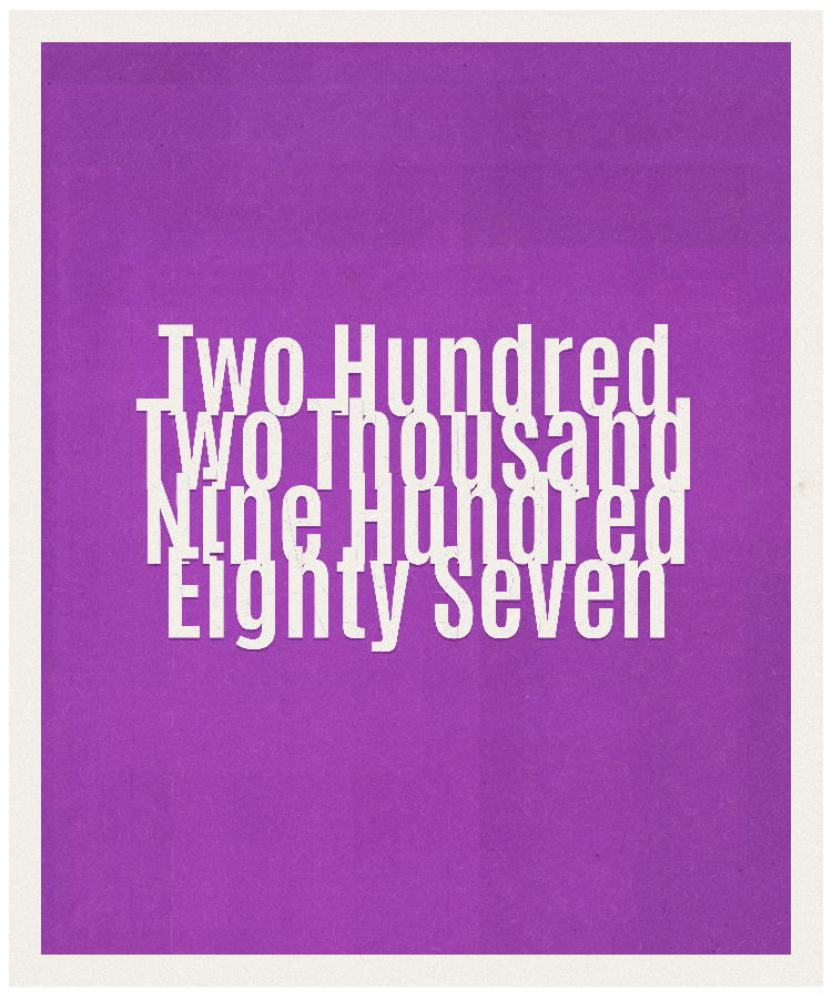 Count #202987
