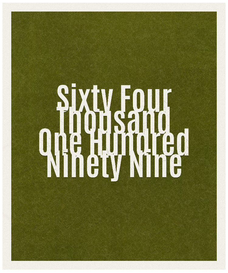 Count #64199