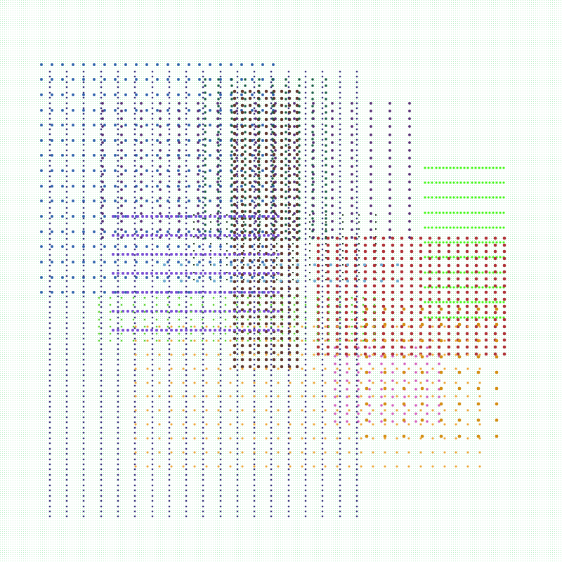 pointillist patchwork #64