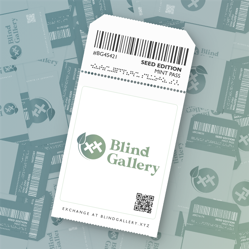 Blind Gallery Mint Pass (Seed Edition) #675