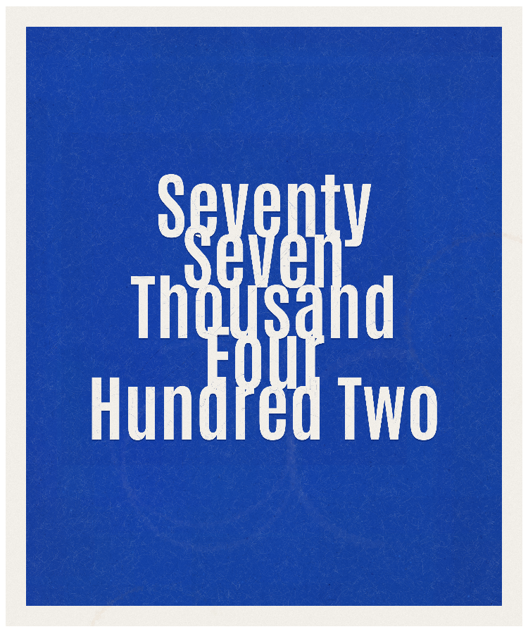 Count #77402