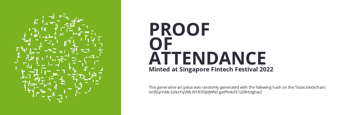 SFF2022 Proof of Attendance Token #1109