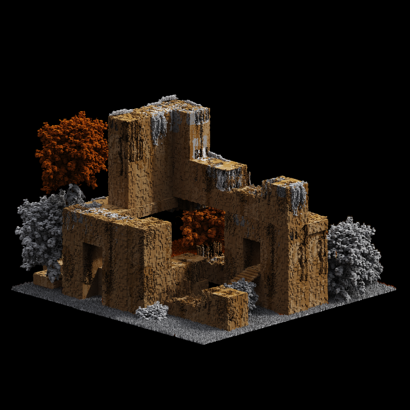 The voxel house #N1 #20