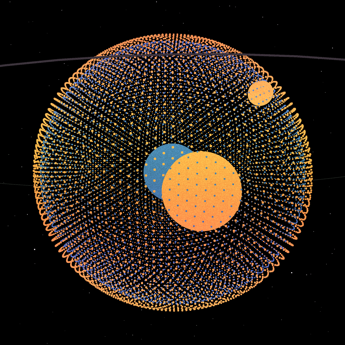 Cometary coma #53