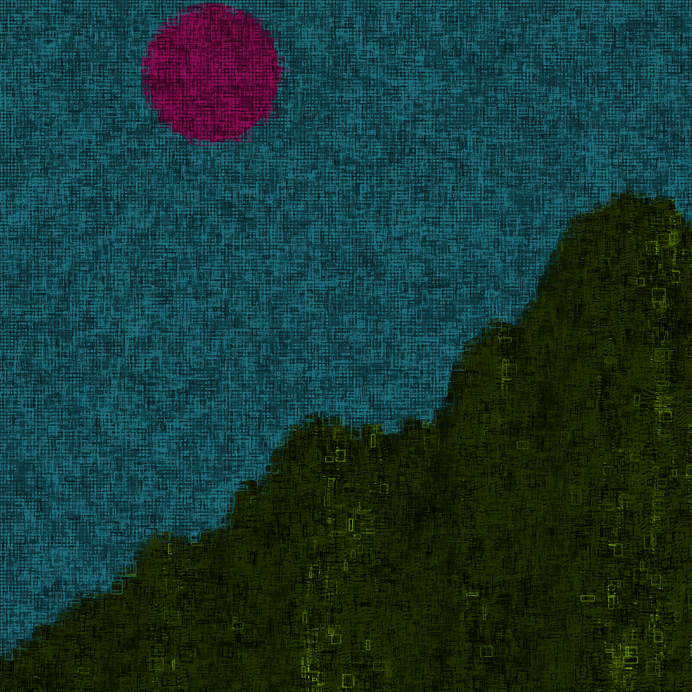 Classic generative landscape V2 #44