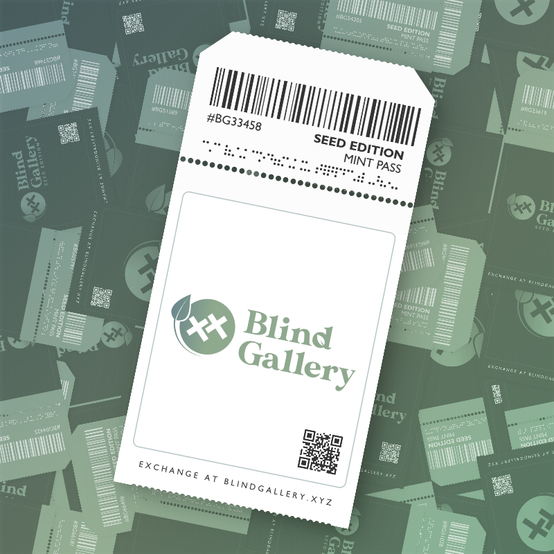 Blind Gallery Mint Pass (Seed Edition) #749