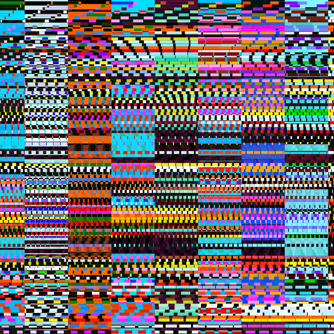 Glitchometry Stripes #47