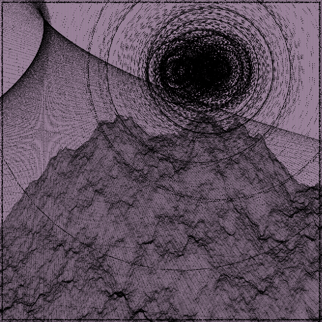 Surreal classic generative landscape #79