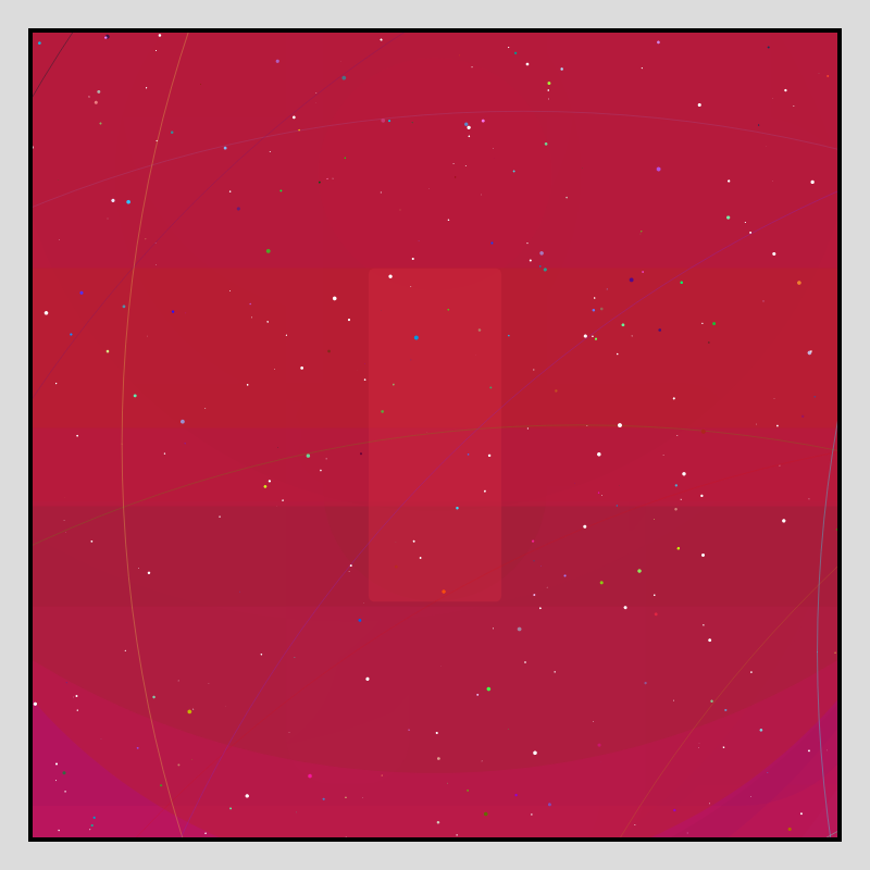 Color Field Starry B #68