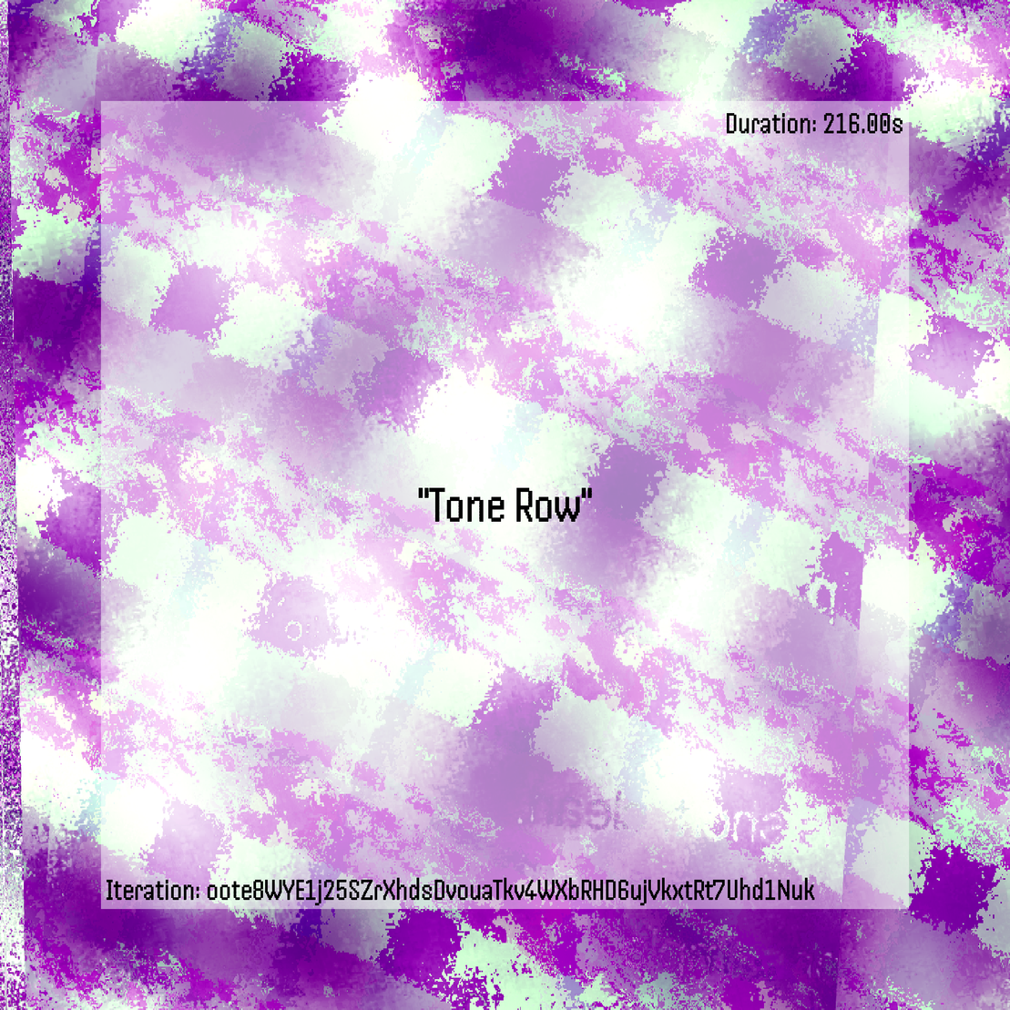 Tone Row #26