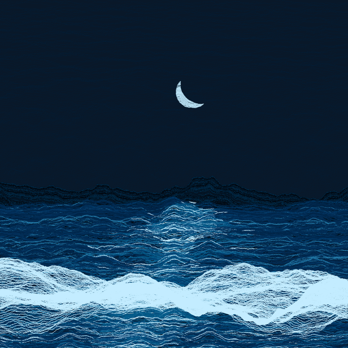 Moonlit Sea #283