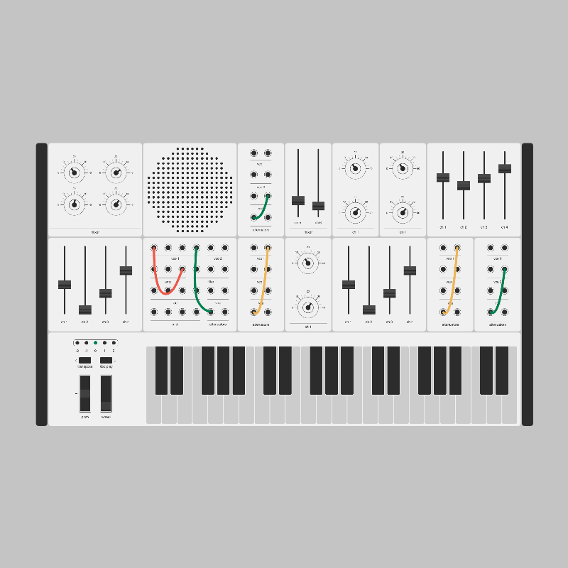 Modular synthesizer #52