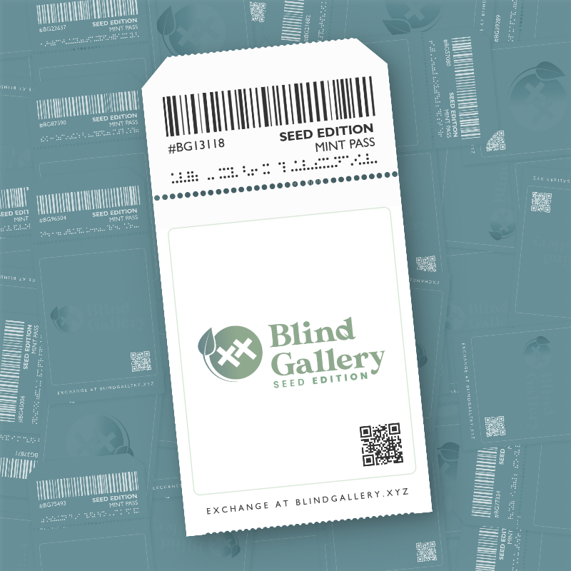 Blind Gallery Mint Pass (Seed Edition) #791