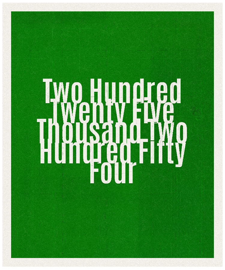 Count #225254