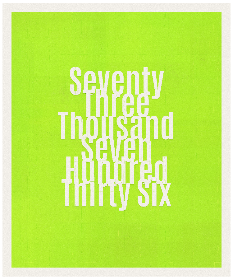 Count #73736