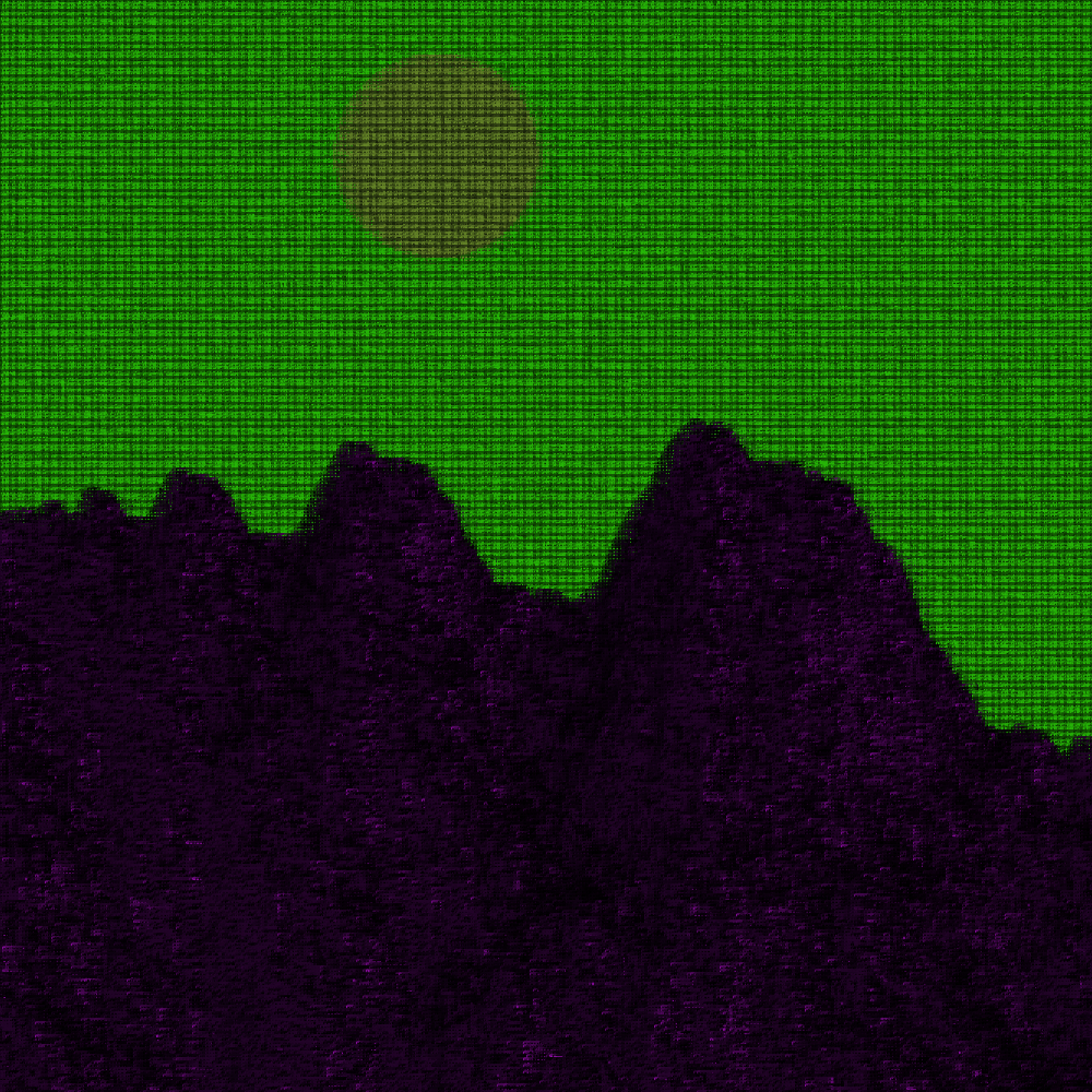 Classic generative landscape V2 #38