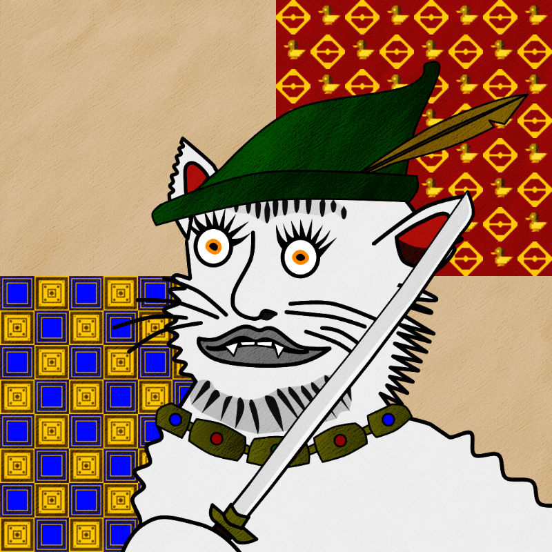 Famous Medieval Cat #79