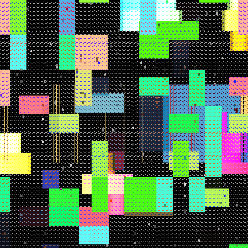 A Pixelated Dream Accumulations #19