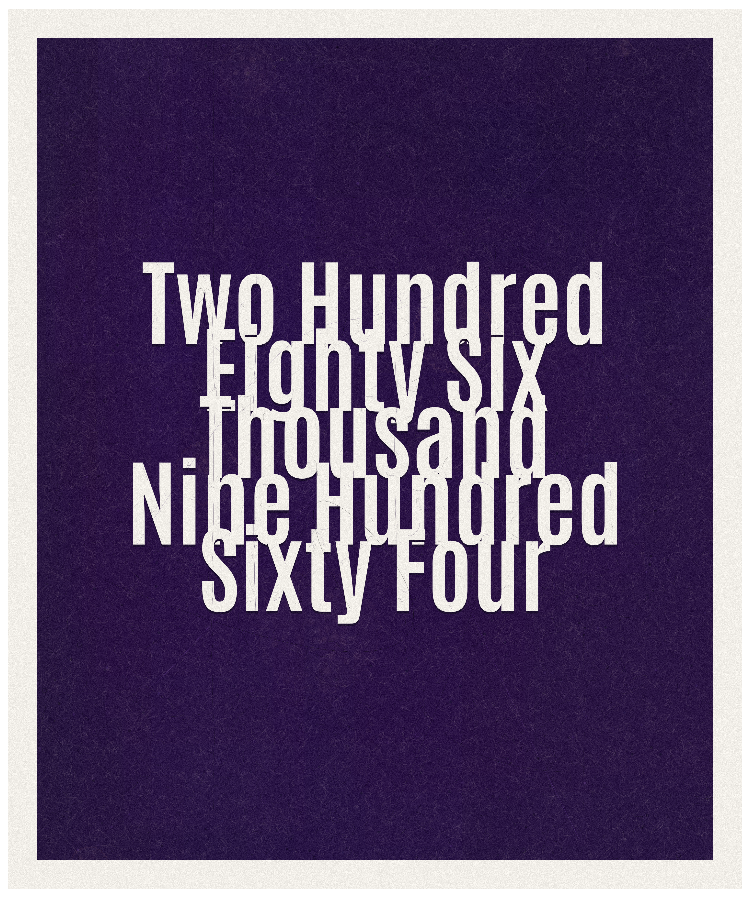 Count #286964