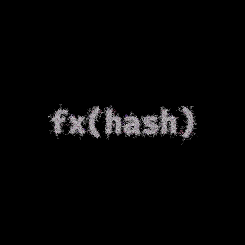 FXHASH Generative Logo #70