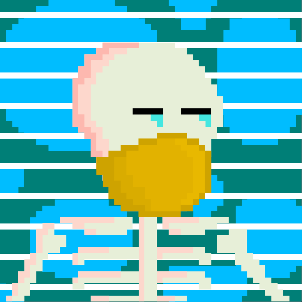 PIXEL SKULLETTI 1 #18