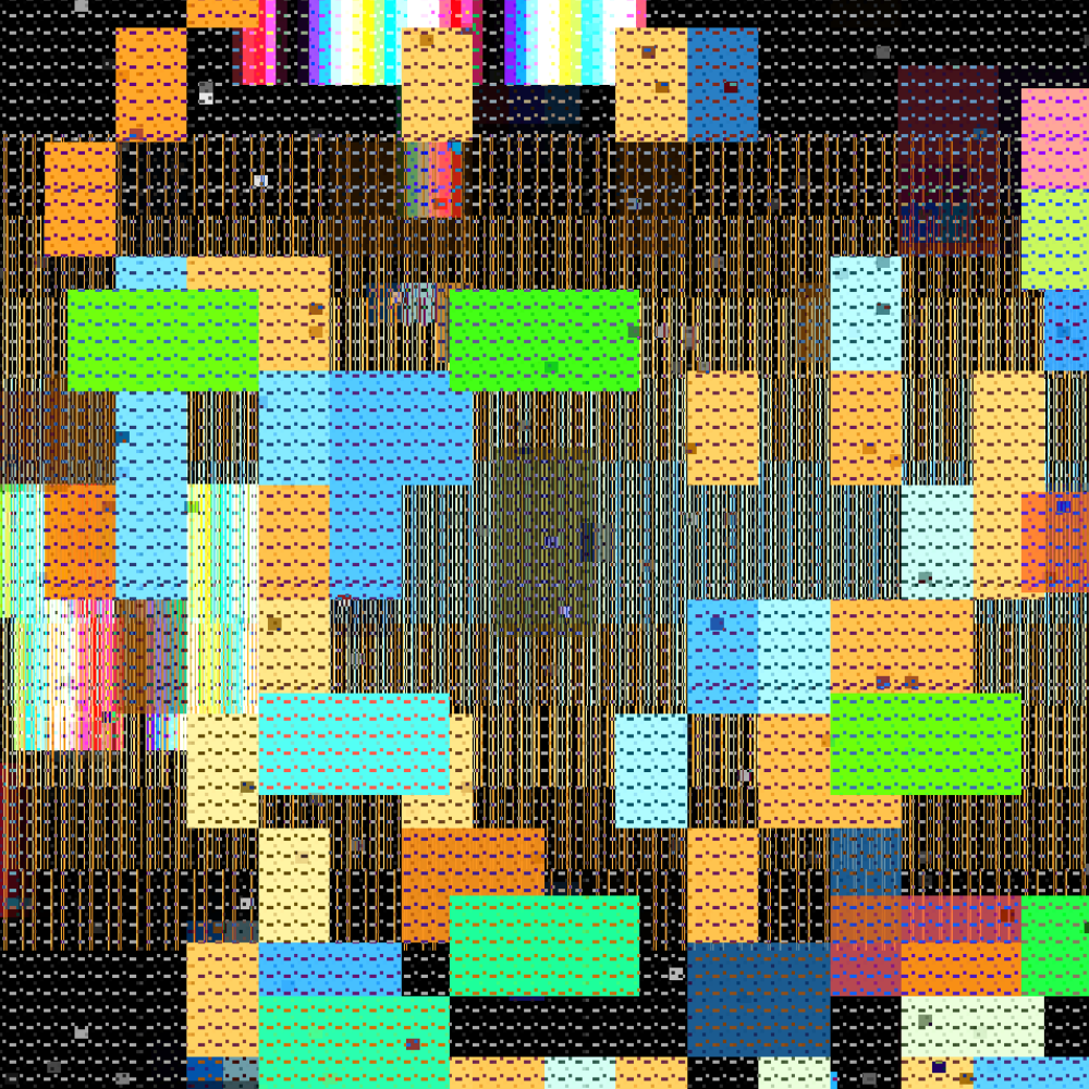 A Pixelated Dream Accumulations #15