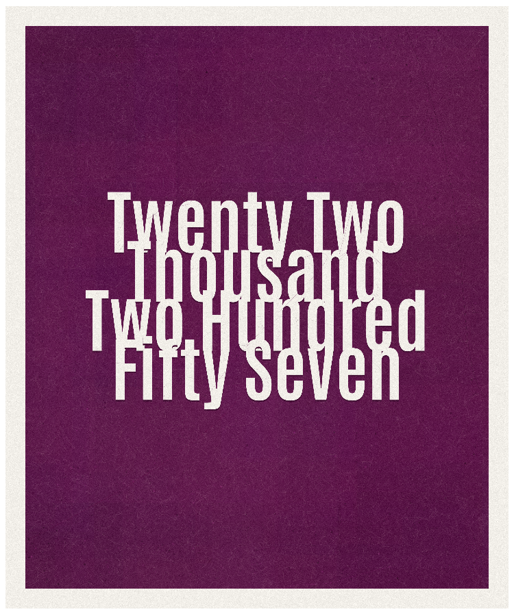 Count #22257
