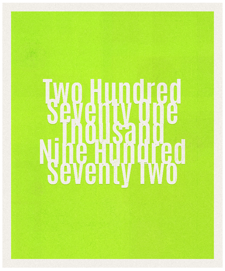 Count #271972
