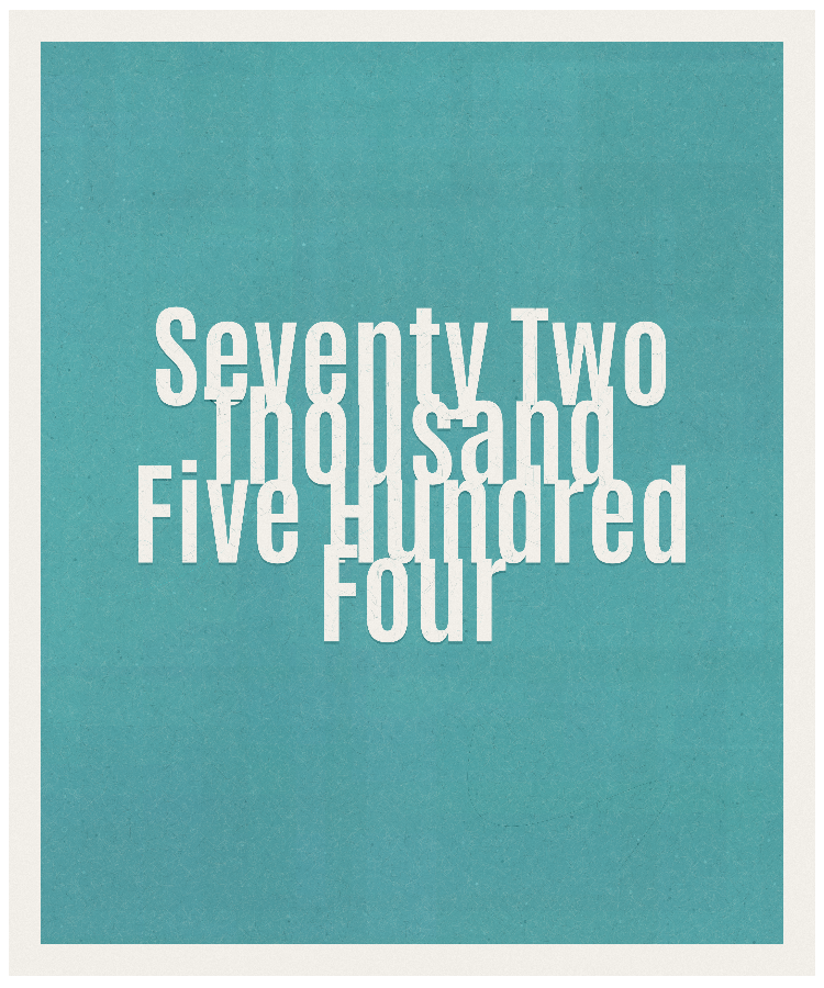 Count #72504