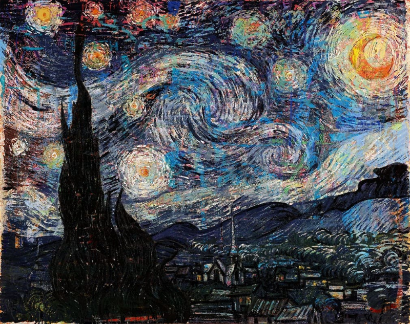 The Starry Night Expressionism #66