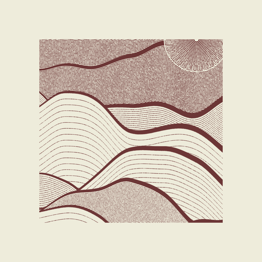 One color sketch #59