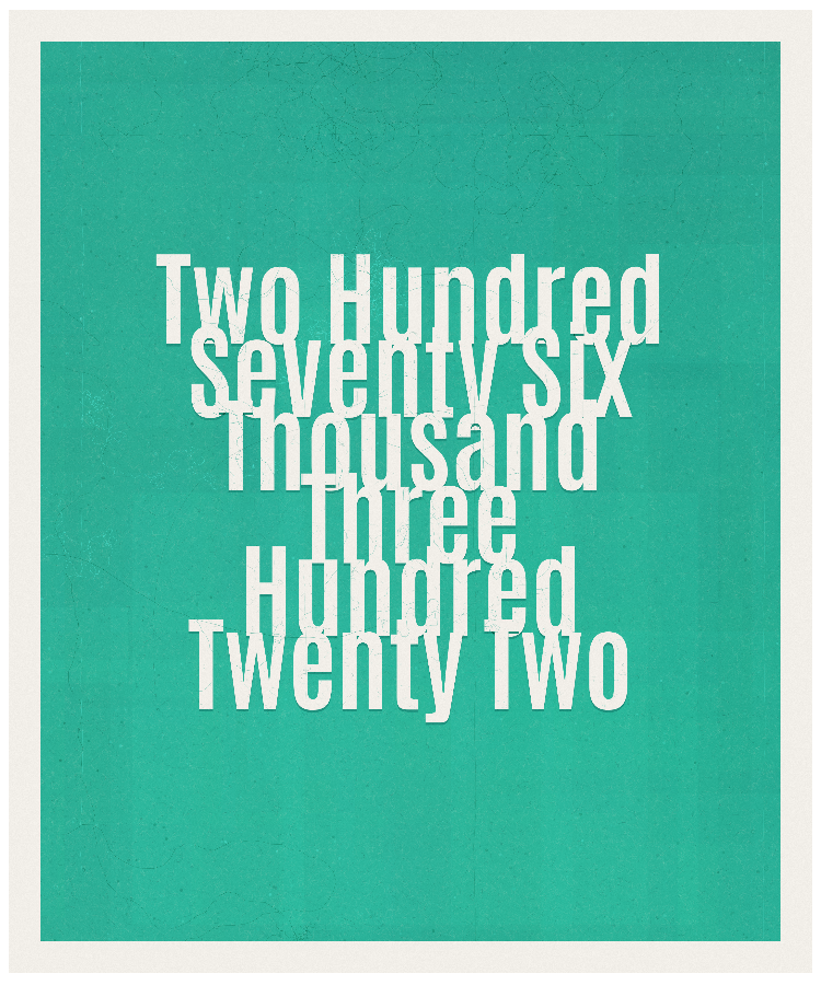 Count #276322